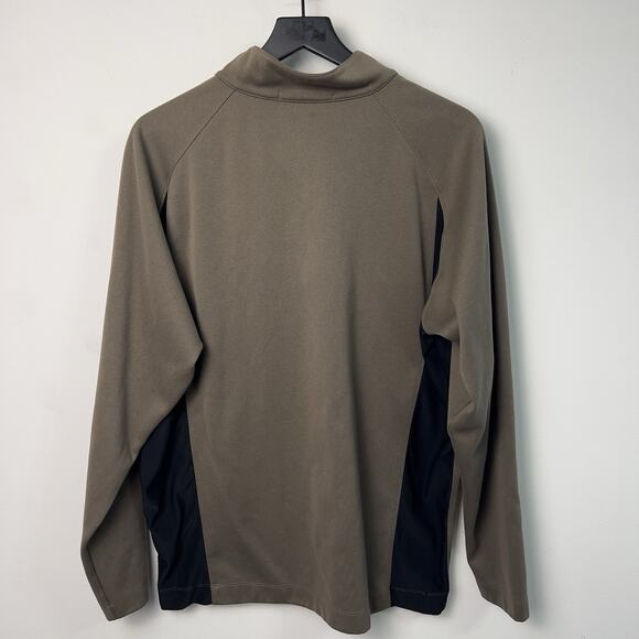 Nike Tiger Woods Collection 1/4 Zip Long Sleeve Pullover Size Large - Picture 2 of 8